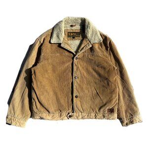 Vintage Timberland Weather gear Sherpa Lined Corduroy Jacket - XL